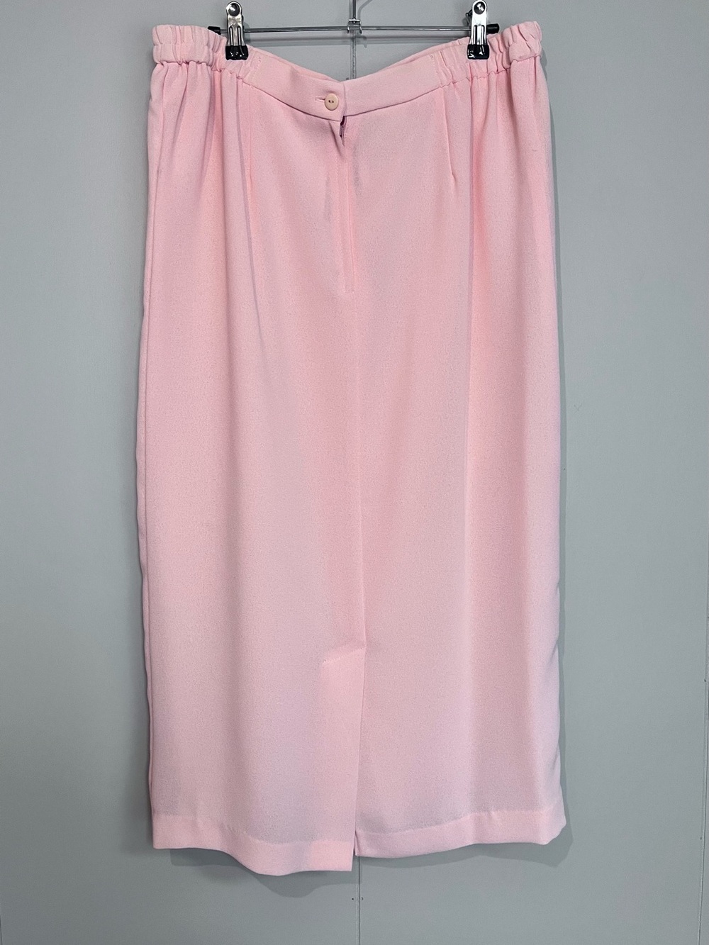Joseph Ribkoff Pink Maxi Skirt Size 18 Made in Canada Blush A-Line